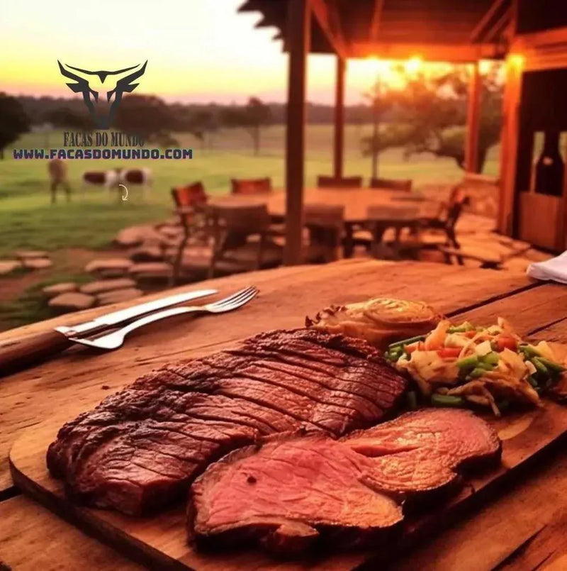 Conquistando Paladares: Como Fazer uma Picanha com Alho Inesquecível - Facas do Mundo