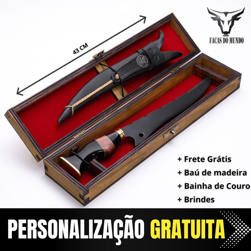 Por que a faca Persa Negra é a melhor para cortar churrasco?