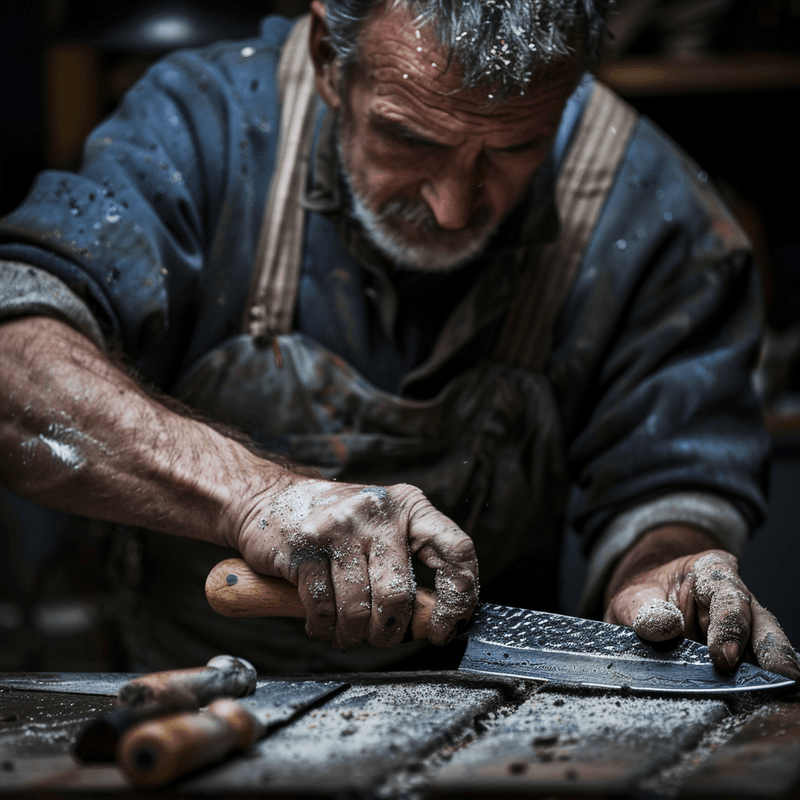 A Arte de Criar Cabos para Facas Artesanais: Um Guia Detalhado